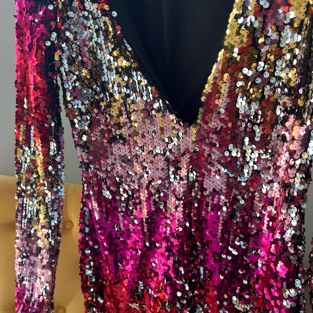 Sequin short dress